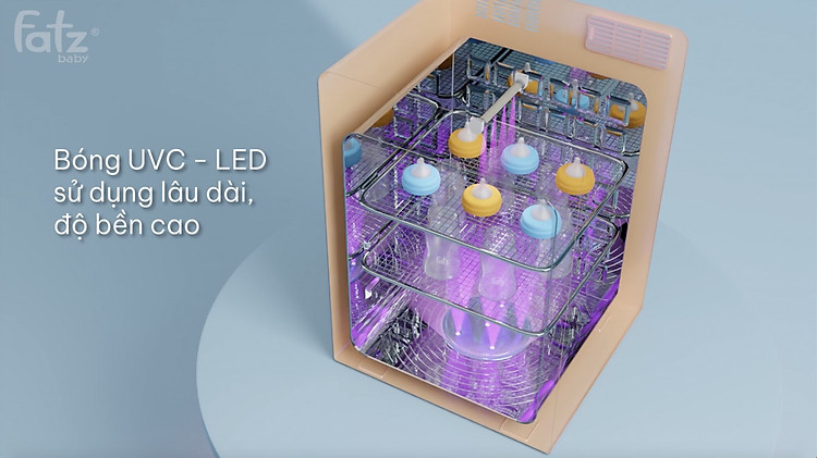 Máy tiệt trùng sấy khô Fatzbaby King 2 FB4799BT - Hàng chính hãng