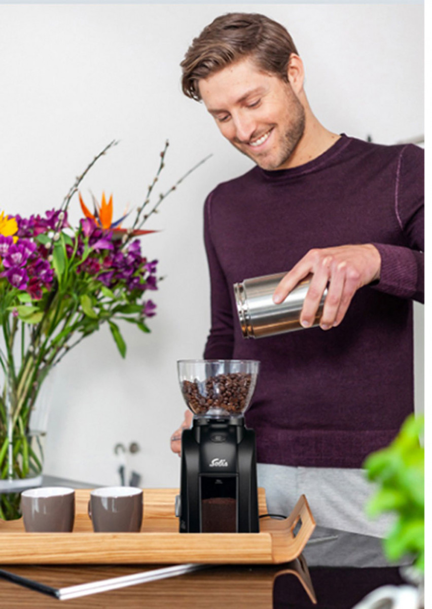 Máy xay cà phê Solis SCALA ZERO STATIC - Hàng chính hãng