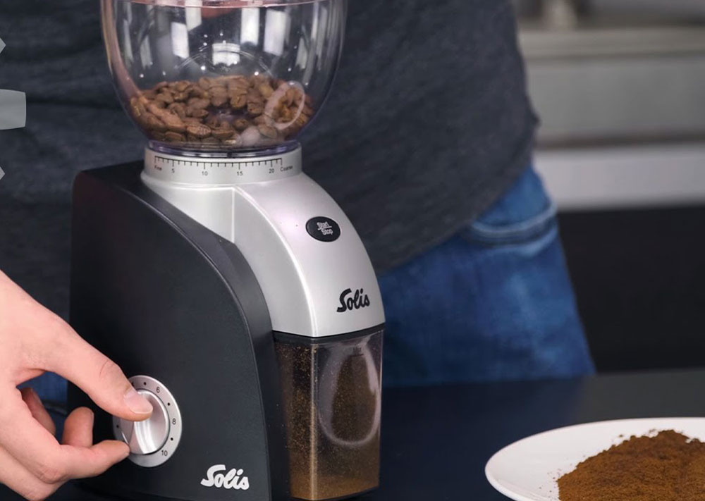 Máy xay cà phê Solis SCALA ZERO STATIC - Hàng chính hãng