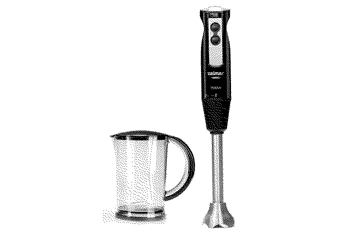 Máy xay đa năng cầm tay Zelmer 491.6 Black - Hàng chính hãng