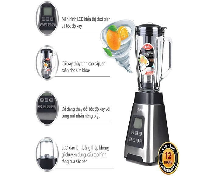 Máy xay sinh tố Elmich EL-6863 - Hàng chính hãng