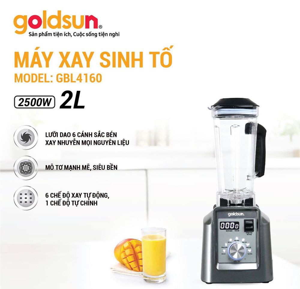 Máy xay sinh tố Goldsun GBL-4160 - Hàng chính hãng