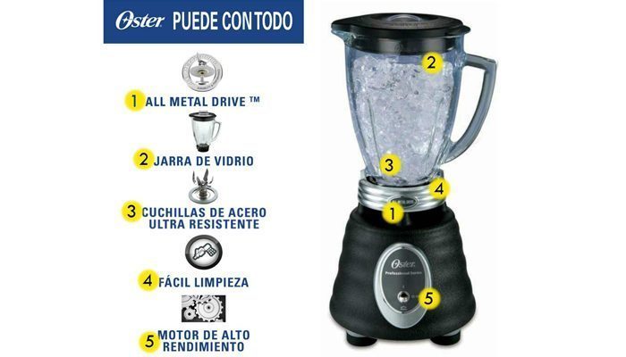 Chức năng của máy xay sinh tố Oster Professional BPST02