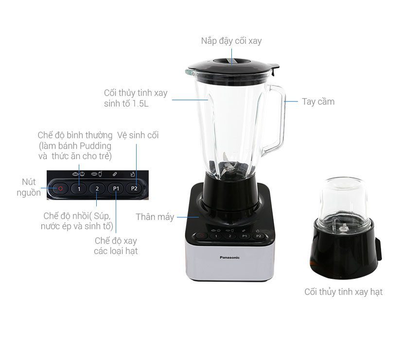 Máy xay sinh tố Panasonic MX-SM1031SRA-1