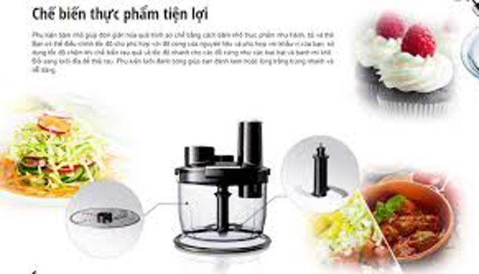 Máy xay cầm tay Panasonic MX-SS40BRA - Hàng chính hãng