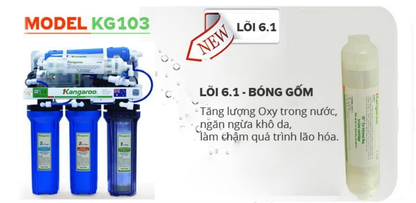 Máy lọc nước Kanganroo KG103 - Hàng chính hãng