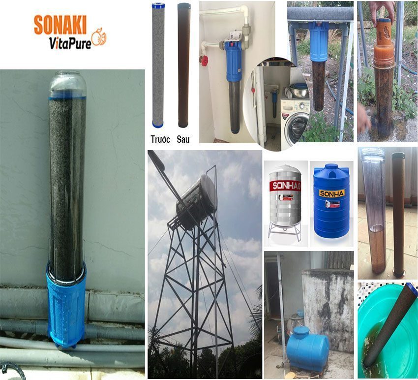 Uứng dụng của máy lọc nước toàn ngôi nhà (WP -700C)