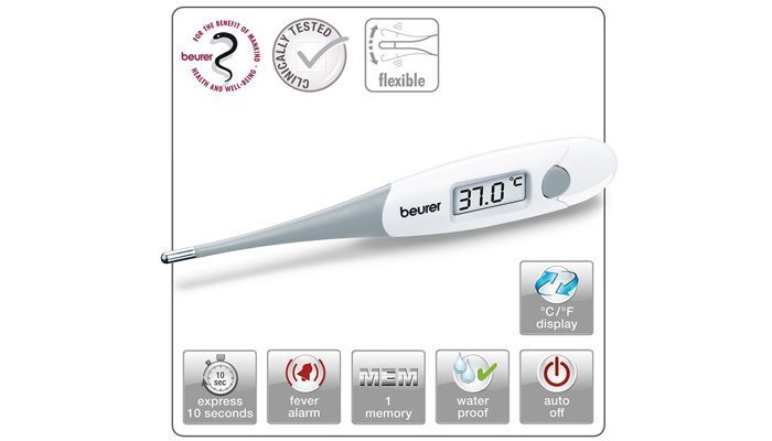 Nhiệt kế đầu mềm Beurer FT15 - Hàng chính hãng