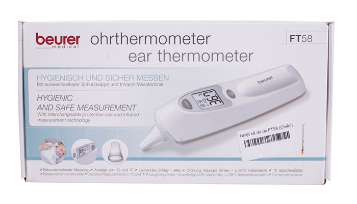 Nhiệt kế điện tử Beurer FT58 - Hàng chính hãng