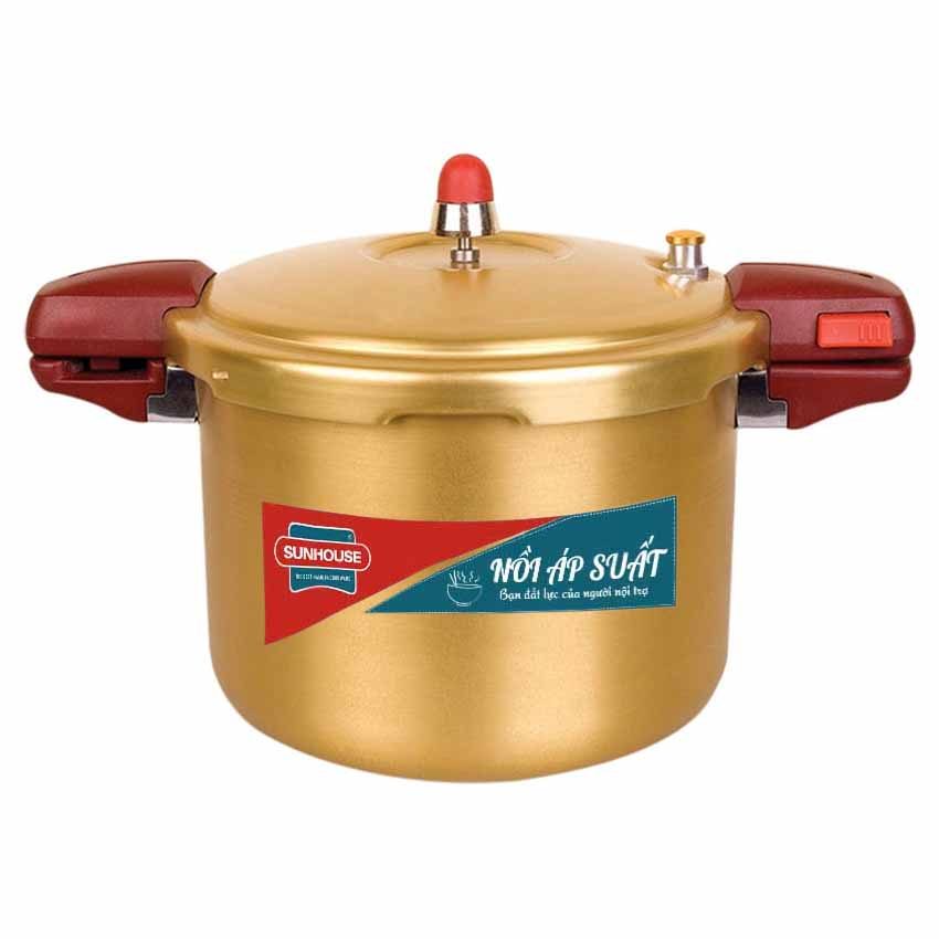 Nồi áp suất Anod Sunhouse SH-9604 - 6 lít - Hàng chính hãng