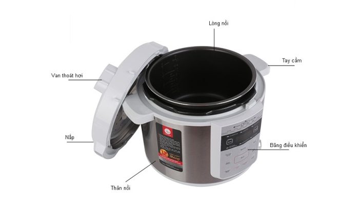 Nồi áp suất Smart Cook 6990 - Hàng chính hãng