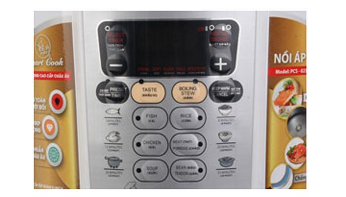 bảng điều khiển Nồi áp suất Smart Cook PCS-0239
