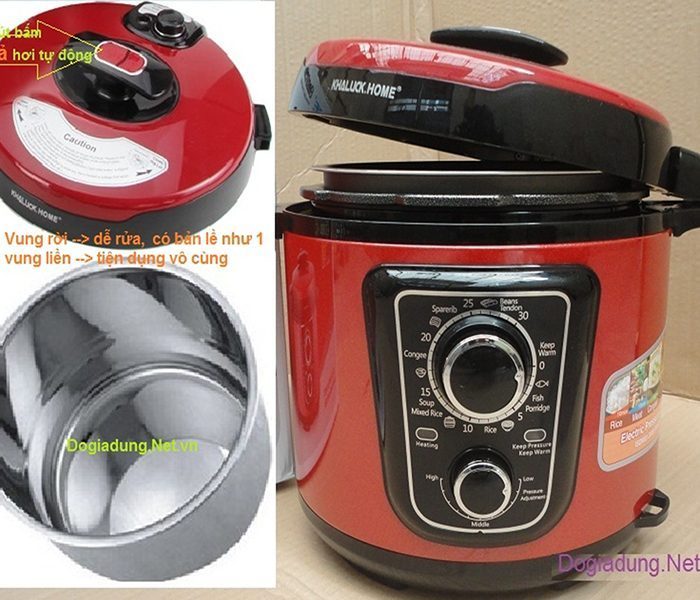 nồi áp suất đa năng Khaluck.home KL-738S