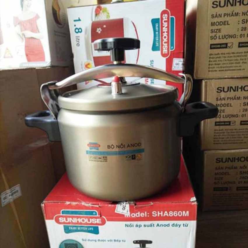 Nồi áp suất đáy từ Anod Sunhouse SHA8601M - Hàng chính hãng