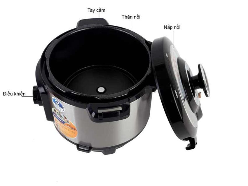 Nồi áp suất điện BlueStone PCB-5619 - Hàng chính hãng