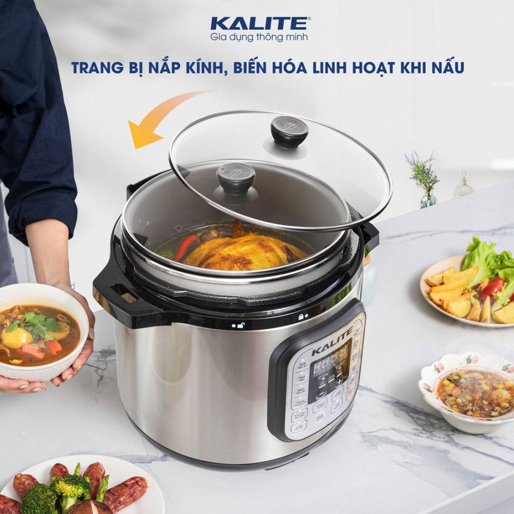 Nồi áp suất điện Kalite KL-636 - Hàng chính hãng