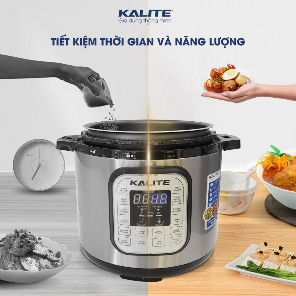 Nồi áp suất điện Kalite KL-636 - Hàng chính hãng