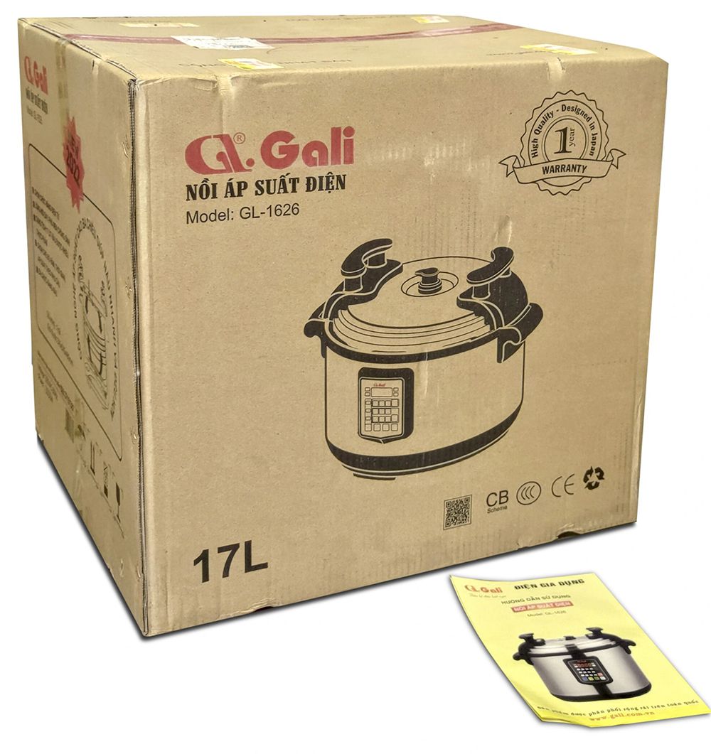 Nồi áp suất điện Gali GL-1626 - Hàng chính hãng