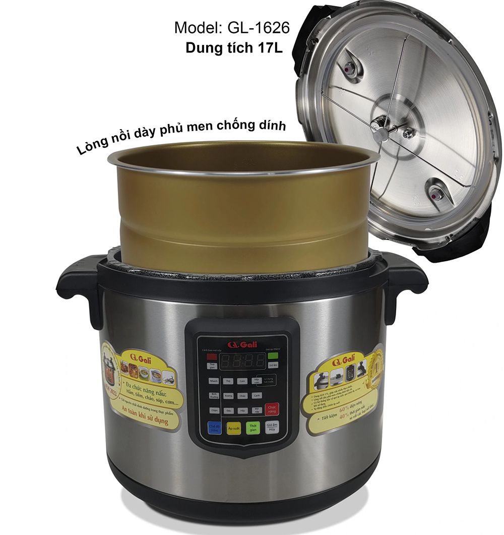 Nồi áp suất điện Gali GL-1626 - Hàng chính hãng
