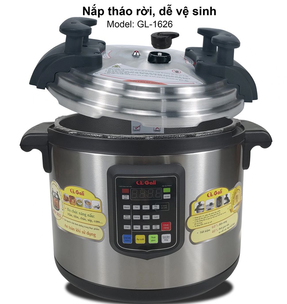 Nồi áp suất điện Gali GL-1626 - Hàng chính hãng