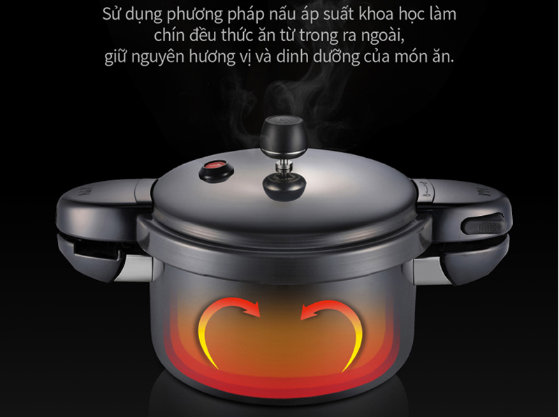 Nồi áp suất nhôm PoongNyun BMPC-06 - Hàng chính hãng