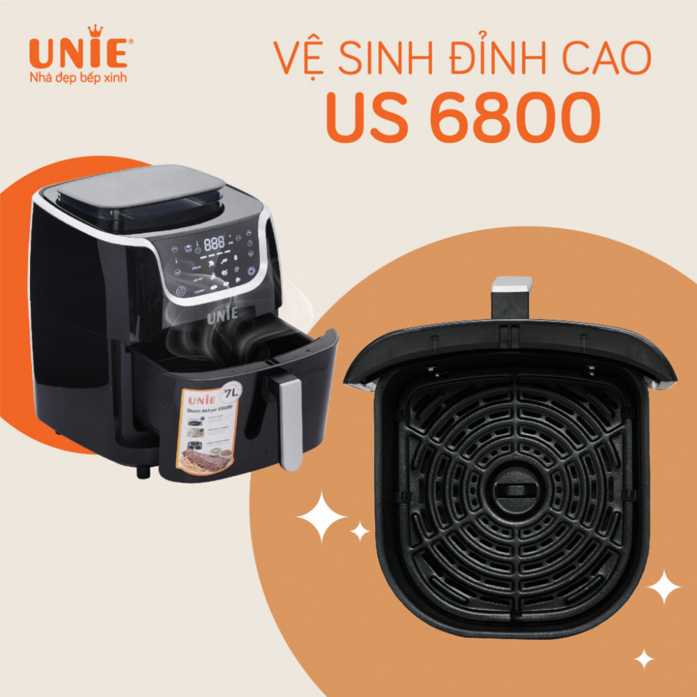 Nồi chiên hơi nước UNIE STEAM US-6800 - Hàng chính hãng