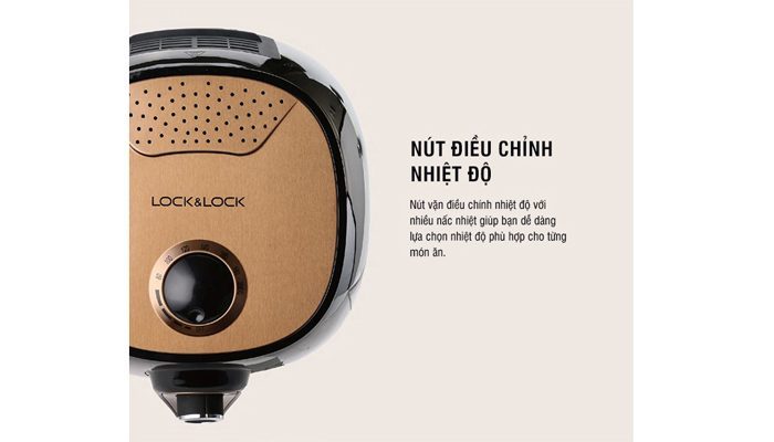 Nồi chiên không dầu Lock&Lock EJF137FU - Hàng chính hãng