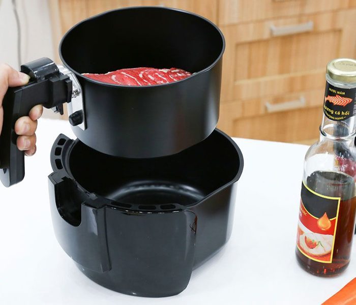 Tay cầm nồi chiên không dầu MK01