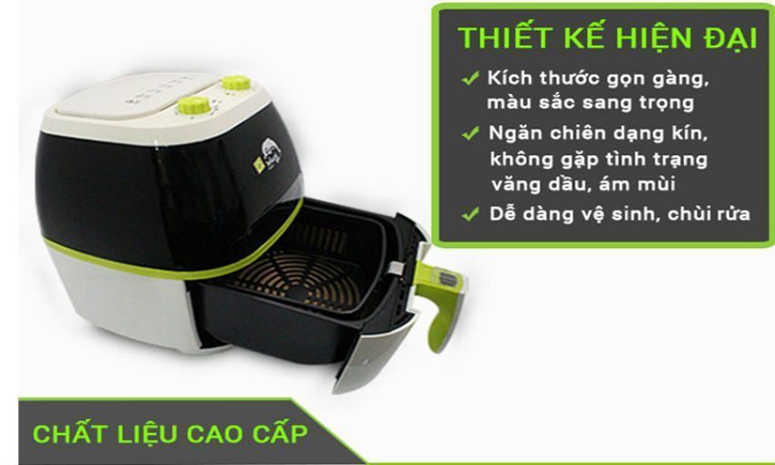 nồi chiên nướng chân không Iruka I-55