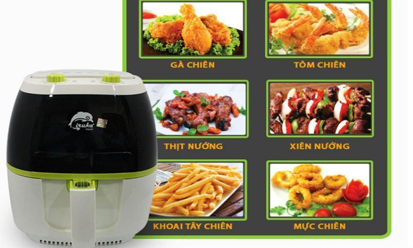 Nồi chiên nướng chân không Iruka I-55