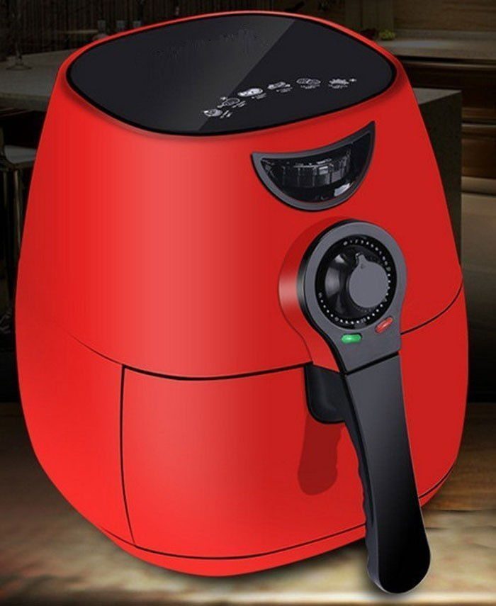 Nồi chiên nướng không dầu Kasumi CKD-01 (Đỏ) - Hàng chính hãng