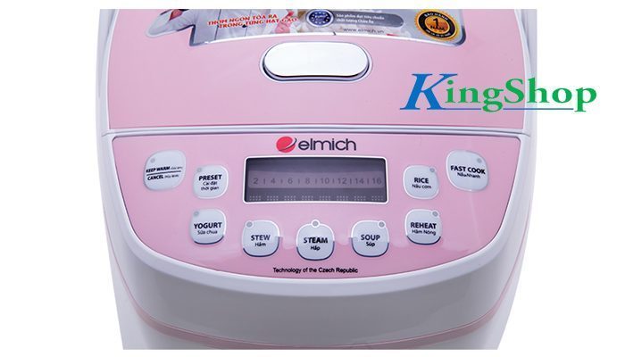 Nồi cơm điện Elmich RCE-0896 - Hàng chính hãng