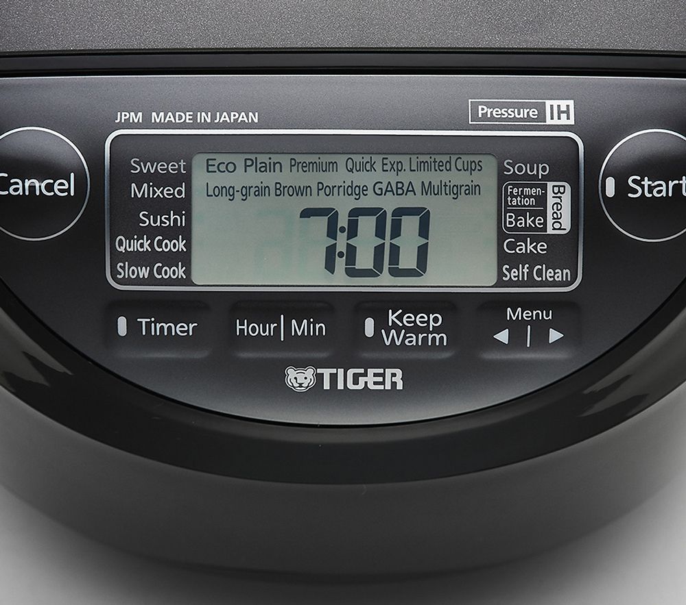 Nồi cơm điện tử cao tần áp suất Tiger JPM-H18V - Hàng chính hãng