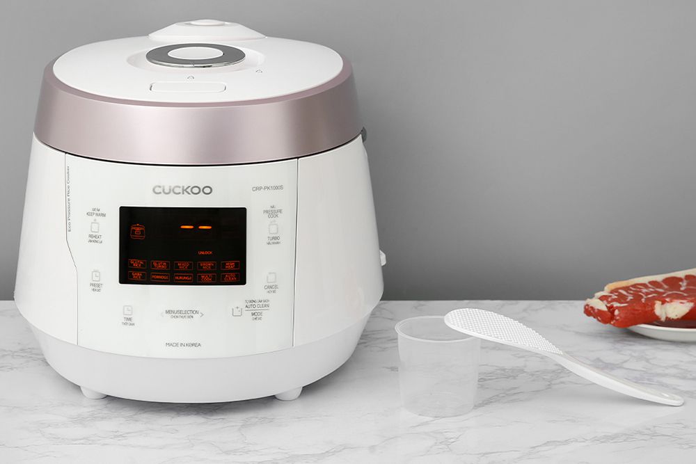 Nồi cơm điện tử áp suất Cuckoo 1.8 lít CRP-PK1000SMH - Hàng chính hãng
