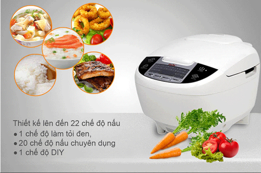 Nồi cơm điện đa năng Iruka I-56 - Hàng chính hãng