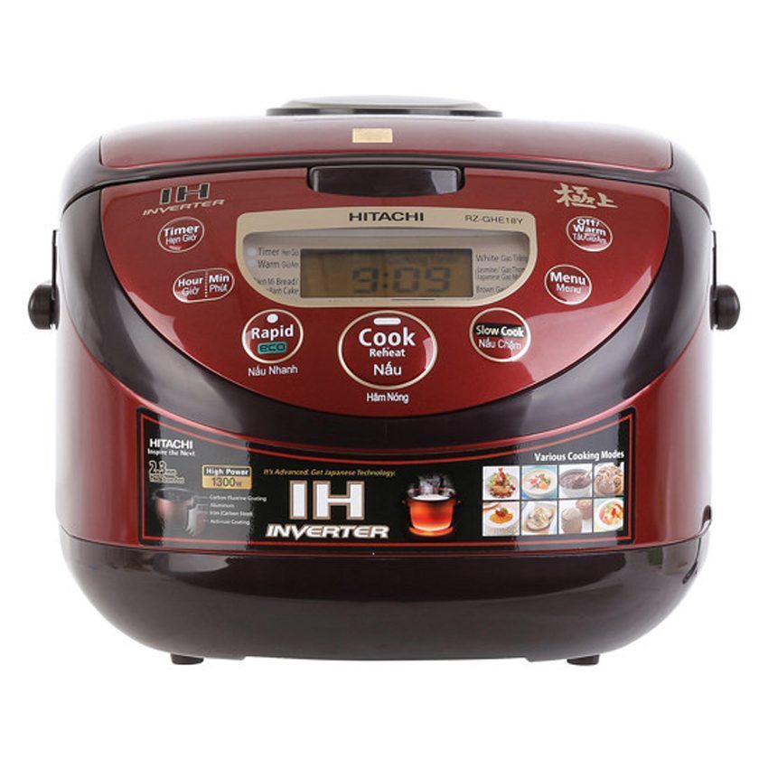 Nồi cơm điện Hitachi RZ-GHE18Y - Hàng chính hãng