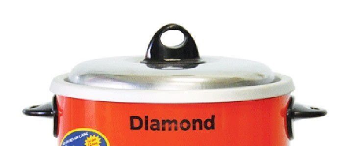 Nồi cơm điện Kim Cương nắp rời 0.8L - Dung tích 0.8L - Hàng chính hãng