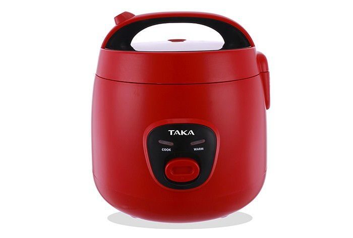 nồi cơm điện màu đỏ taka tke618