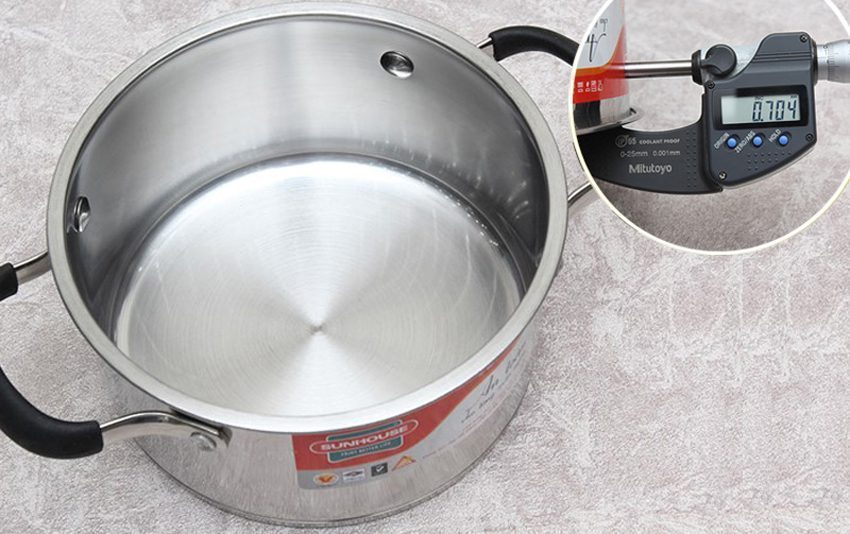 Cấu tạo nồi inox Sunhouse SHG24316