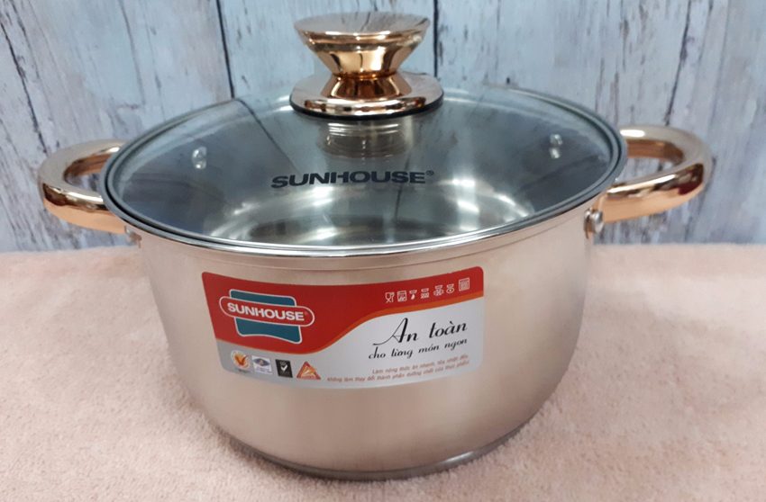 Nồi Inox 5 đáy Sunhouse SHG24220