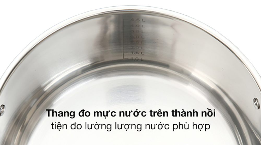 Bộ nồi inox Smartcook SM-2107MN size nồi 16, 20 , 24cm - Hàng chính hãng