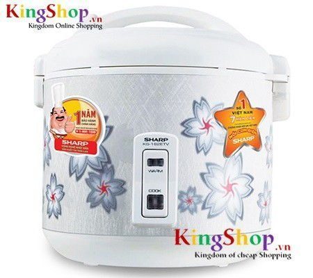 Nồi cơm điện Sharp KS-182ETV - Thương hiệu Nhật Bản - Hàng chính hãng