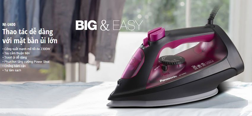 Bàn ủi Panasonic NI-U400 - Hàng chính hãng