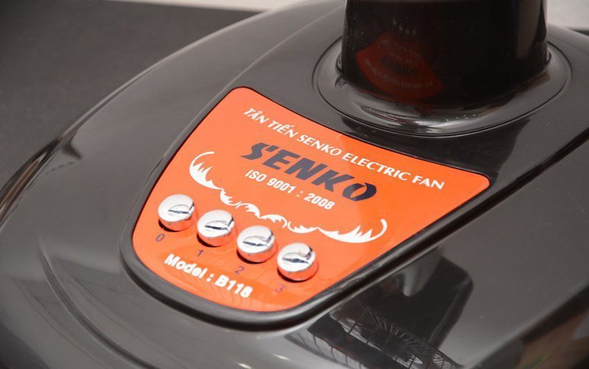 Quạt bàn B4 mạ crom Senko B118-XI - Hàng chính hãng