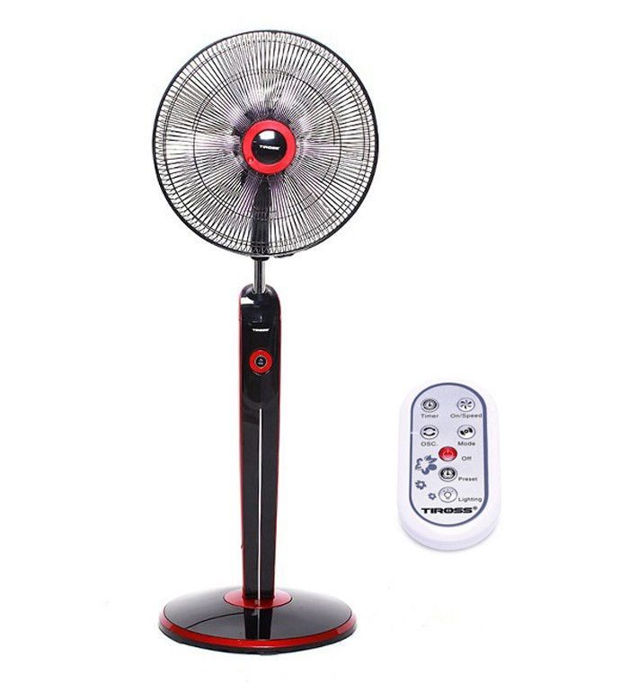 Quạt cây có điều khiển Tiross TS-956-1 - Hàng chính hãng