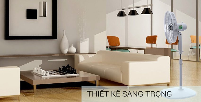 Quạt đứng có điều khiển Midea FS40-17FRB - Hàng chính hãng