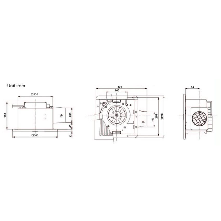 Chức năng của quạt hút KDK 24JAB