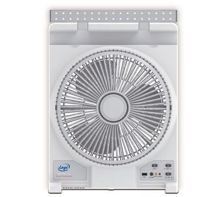 Quạt sạc Legi LG-2712 tích hợp đèn LED