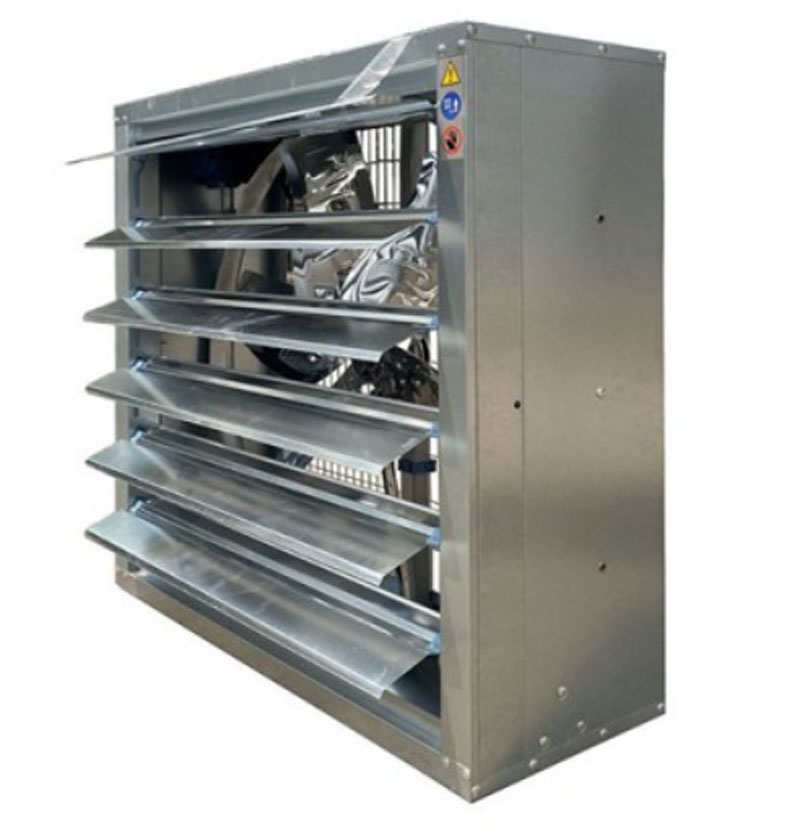 Thiết kế lá chớp tự động đóng mở, chống bụi bẩn và côn trùng