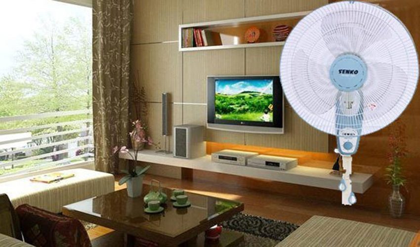 Quạt treo tường 2 dây SENKO TC1626 thích hợp mọi căn phòng